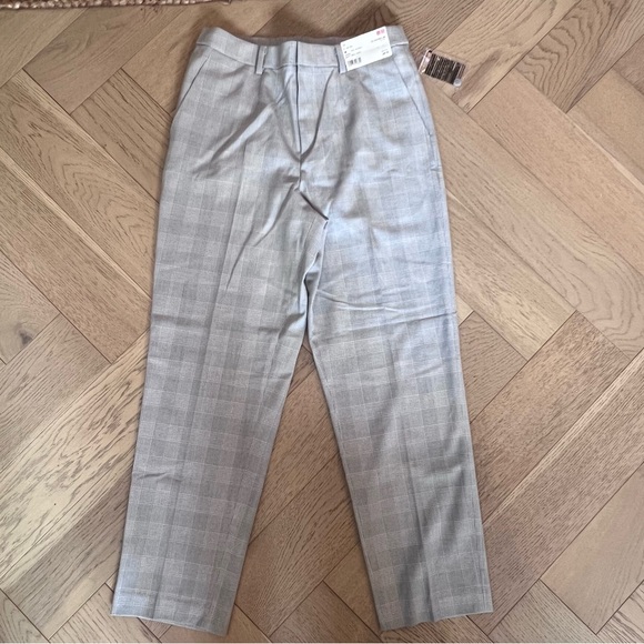 Uniqlo Smart Ankle Pant Trouser (2-Way Stretch Glen-Check) - Picture 3 of 10